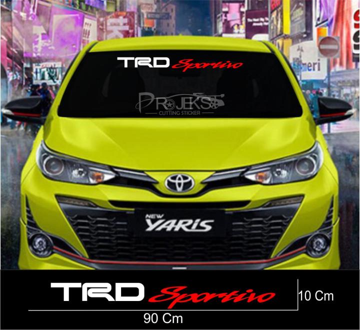 TERMURAH Cutting Sticker Mobil Stiker Kaca Trd Sportivo | Lazada Indonesia