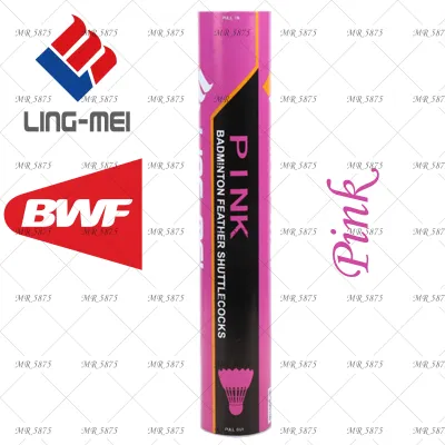 LING MEI PINK SHUTTLECOCKS