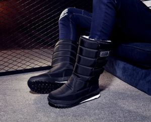 Mens Winter Waterproof Snow Boots Fur Plush Lined Warm Spring Casual Shoes Comfortable Footwear2026