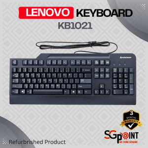Lenovo KB1021 + KBBH21 – Reliable Keyboards for Home and Office Productivity - Refurbrished