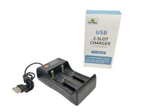 ALAT CAS BATERAI LITIUM BATTERY LI-ON CHARGER LED INDIKATOR USB FOR 18650 14500