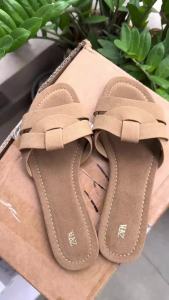 New summer flat sandals for women lightweight and comfortable to wear perfect for the beach. Women’s suede sandals women’s shoes women’s flip-flops.
