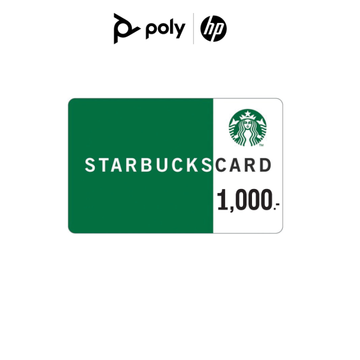 Starbuck Gift Card Voucher 1000 bath (สำหรับแถมเท่านั้น) Lazada.co.th