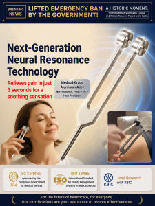 ✨ Tuning Fork/Medical Tuning Fork/Stainless Steel Tuning Fork/Diagnostic Tuning Fork/Professional Tuning Fork for Neurologists - Kobes Medical Neurotherapy Tuning Fork