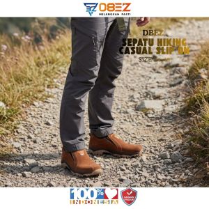 DBEZ Sepatu Gunung Hiking Slip On Adventure Premium SH02D Sepatu Olahraga Treking Outdoor Offroad