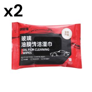 Glass Oil Film Removal Wipes Glass Oil Film Remover Windscreen Cleaner Watermark Remover Car Glass Stain Remover
