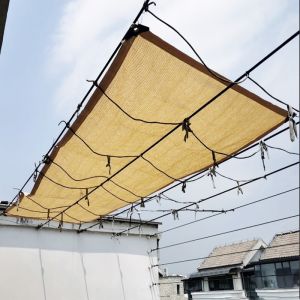 Premium Beige UV Resistant Net: Thick Durable Perfect for Balcony Sunblock