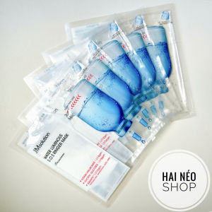 [DATE 19/09/2026] Set 5 miếng Nạ cấp nước nhanh HA đa phân tử Vitamin B5 & Peptide căng bóng săn chắc đàn hồi JMsolution Water Luminous S.O.S Ringer Mask 33ml (Hàn)