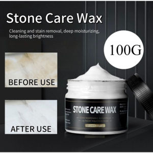 Stone Care Wax 100g to Polish Waterproof and Shine Floor Tiles Marble Tables Granite Quartz Coat