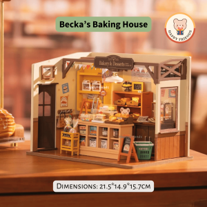 Rolife Miniature DIY Dollhouse Kit 3D Birthday Gift Ideas