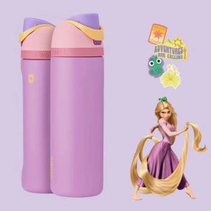 【SG Ready Stock】Owala FreeSip 24oz/32oz Insulated Stainless Steel Bottle Locking Push-Button Lid BPA-Free