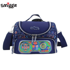 Australia smiggle original New childrens insulation lunch bag boys Game Console Handle picnic fruit handbag cool Kids Food Bags