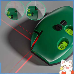 Vertical Mouse Laser Level Infrared Horizontal Line Right Angle Bubble Level Leveling 30M Long Distance 2 Lines Laser Levels