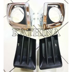 Cover Ring Foglamp Chrome Avanza VVTI 2008 Kisi-kisi Hitam