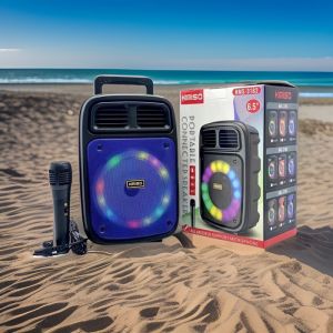 MKC KIMISO-3183 SPEAKER BLUETOOTH BASS POLYTRON BESAR PLAZA DANCE AUDIO 6.5 -INCH OUTDOOR HAND -TO -PEAKER BASS GUN MORNING TRAINING BLUETOOTH LOUDSPEAKER HIGH POWER