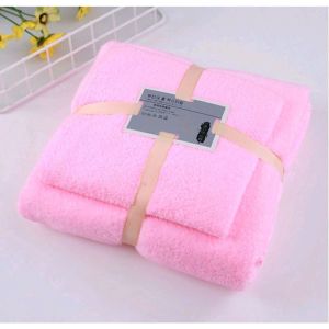 Handuk Mandi Dewasa Jumbo Tebal Meresap set 2in1 70x140 & 35x75 | size dewasa 70cm x 140cm | handuk microfiber lembut H19