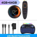 Hộp TV thông minh VONTAR W2 ATV Android TV 11.0 Amlogic S905W2 với đầu vào giọng nói, video 8K, 4K 60fps AV1, Wifi kép BT4.0, trình phát đa phương tiện. 