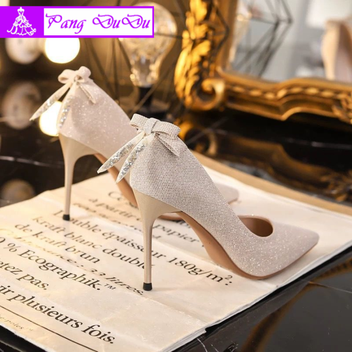 Glass high heels / formal shoes, Women's Fashion, Footwear, Heels on  Carousell-gemektower.com.vn