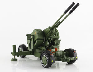 Mô hình đồ chơi tổ hợp pháo phòng không tự động GDF-005  có chân đỡ chất liệu hợp kim chạy đà xoay 360 độ