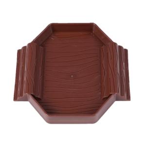 Compacts Reptiles Bath And Feeding Dish Smooth Easy Maintenances Reptiles Water Basin with Ramps Design For Small Pet