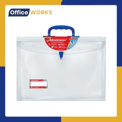 Expanded Envelope w/ Handle Long / Short Clear in random color