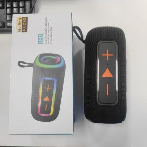 20W Wireless Bluetooth Portable  Speaker/RGB Light/USB/AUX/TF Card Player