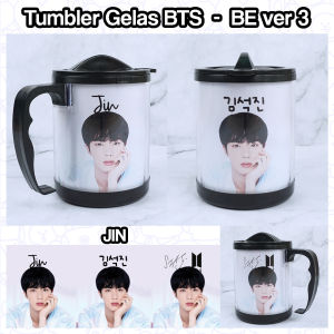 Tumbler Gelas BTS BE versi 3 - Merchandise Mug Unofficial KPOP Taehyung Jungkook Jimin Murah bt21