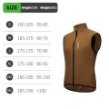 WOSAWE Men Women Cycling Vest Windproof Breathable Waterproof Sports Sleeveless Bike Tops. 