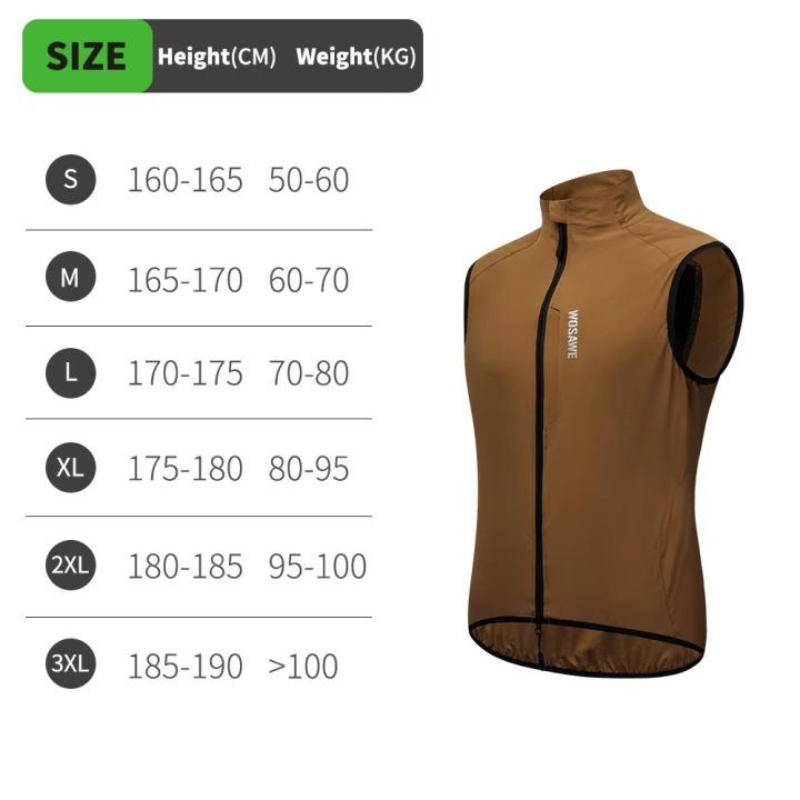 WOSAWE%20Men%20Women%20Cycling%20Vest%20Windproof%20Breathable%20Waterproof%20Sports%20Sleeveless%20Bike%20Tops%20-%20Image%203