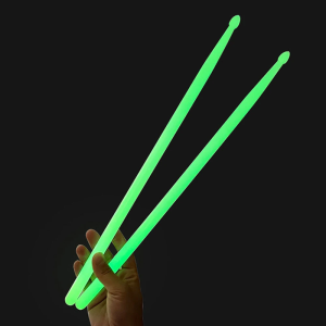 5A Drum Sticks Nylon Fluorescent Drumsticks Stage Performance Light Up Professional Drumsticks