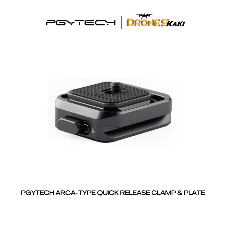 PGYTECH ArcaType Quick Release Clamp & Plate Lazada