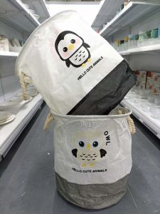 (140-14/140-15) Home wholesale dirty clothes basket fabric dirty clothes basket folding storage basket dirty clothes