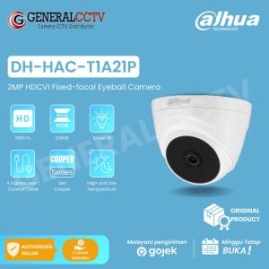 Camera Dahua 2MP T1A21P HDCVI Cooper Series Original Garansi 2 Tahun