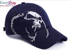 Cozy Up  Outdoor Baseball Cap Skull Embroidery Snapback Fashion Sports Hats For Men & Women Cap