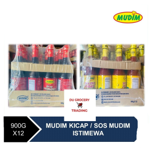 Mudim SOS CILI / KICAP ISTIMEWA 900G X 12 ( 1 CARTON / Karton ) Bulk