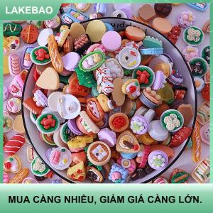 【LAKEBAO】 10pcs Dollhouse Mini thực phẩm đồ chơi Dollhouse nhà bếp trang trí Dollhouse Phụ kiện cho trẻ em giả vờ chơi đồ chơi