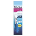 Clearblue Pregnancy Test with Weeks Indicator 1 Digital Test Australia Imported. 