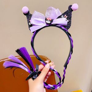 [KIDSFASHIONKOLEKSI]  Bando Lucu Anak Perempuan Karakter Kuromi 2 Motif Import