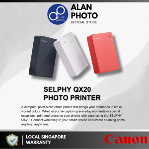 Canon SELPHY QX20 Compact Photo Printer | Canon Singapore Warranty