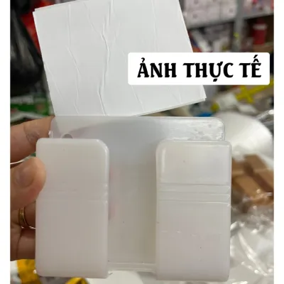 Kệ Dán Tường Để Remote- Giá Đỡ Sạc Điện Thoại Hộp Đỡ Dán Tường Chất Liệu Nhựa pp Cao Cấp - Diệu Linh Shop