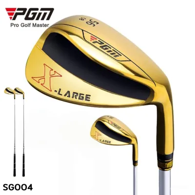 ไม้กอล์ฟเวดจ์ PGM (SG004) สีทอง PGM Wedge X-Large Stainless Steel มี Loft 56 และ 60