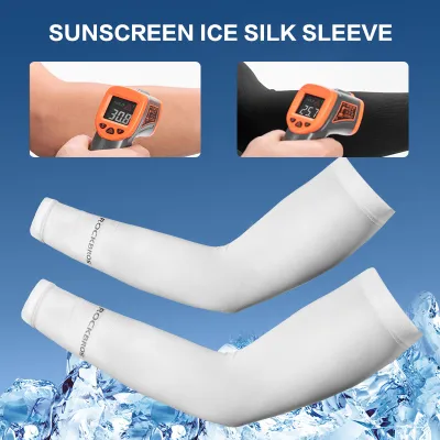 Rockbros Manset Tangan Handsock Tangan Bersepeda Manset Luar Ruangan Sepeda Motor Hiking Perlindungan UV