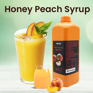 Passion fruit syrup  Orange syrup Honey peach syrup 2L /fruit syrup /for Milk Tea Fruit Tea Frappes Shakes
