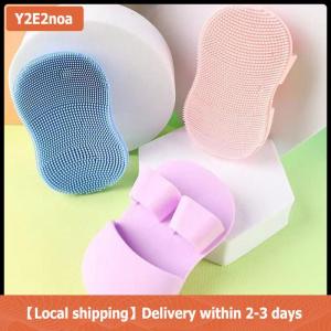 【Local shipping】 Silicone Face Cleansing Brush Facial Massager Skin Care Scrub Cleanser Tool Mini Beauty Tool Soft Deep Cleansing Exfoliator