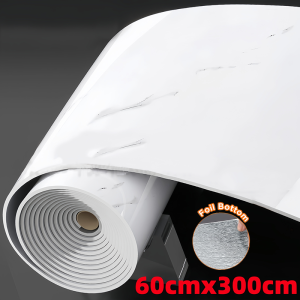 【COD】1.2m * 3m Vinyl Foam Marble Designed Pvc Floor Roll Removal And Pasting Waterproof And Antifouling Self-Adhesive Wall And Floor Sticker Thickening Wear-Resistant Imitation Ceramic Tile Wall Sticker