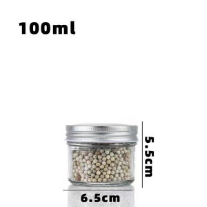 Sweet Belly โถแก้วใสทรงกลม พร้อมฝาปิด สําหรับใส่อาหารแห้ง ผลไม้ ชา บิสกิต น้ําผึ้ง seal pot