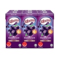 RIBENA Blackcurrant Drink Minuman Buah RTD 200ML X 6. 