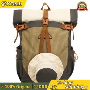 【Free Shipping】 PU Travel Backpack for Men Waterproof and Durable with Multiple Compartments for Outdoor Use