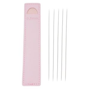 Kirilgu 5Pieces Stainless Steel Knitting Pin Small Size for Handcraft Projects 5B8Q6