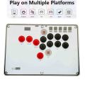 Hitbox A4 14/12 Key Arcade Joystick Hitbox Leverless Controller Fight Stick for PC /PS3/Ps4 /Switch Hitbox arcade Stickless Controller. 